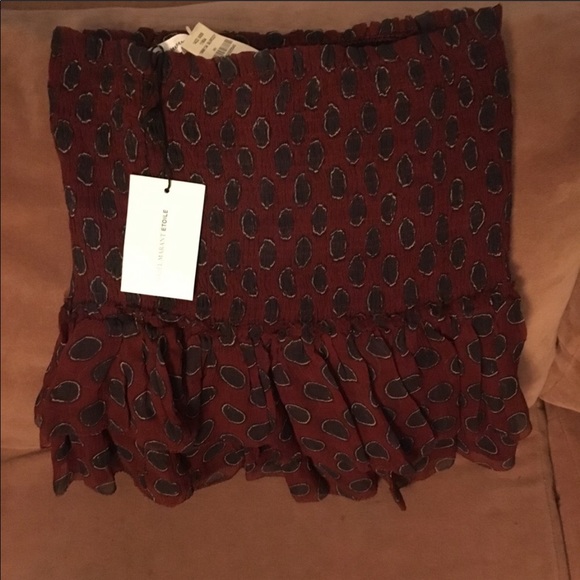 Isabel Marant Étoile Silk Mini Skirt - Picture 6 of 7